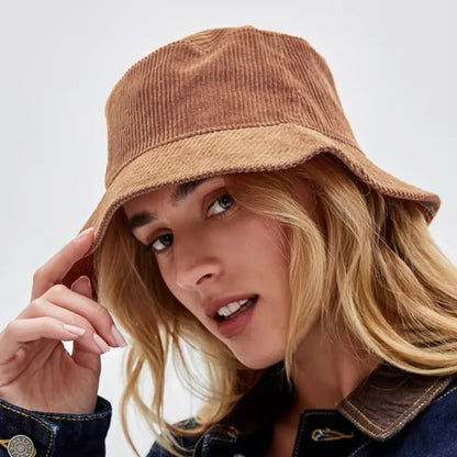 Corduroy Bucket Hat