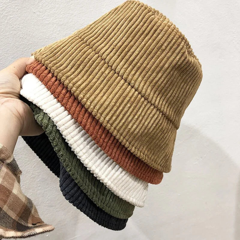 Corduroy Bucket Hat