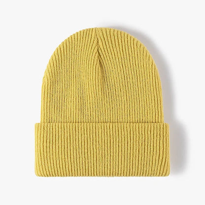 Autumn Winter Warm Stretch Knit Beanie - Unisex