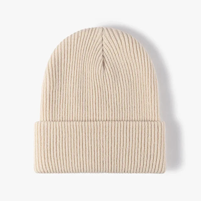 Autumn Winter Warm Stretch Knit Beanie - Unisex