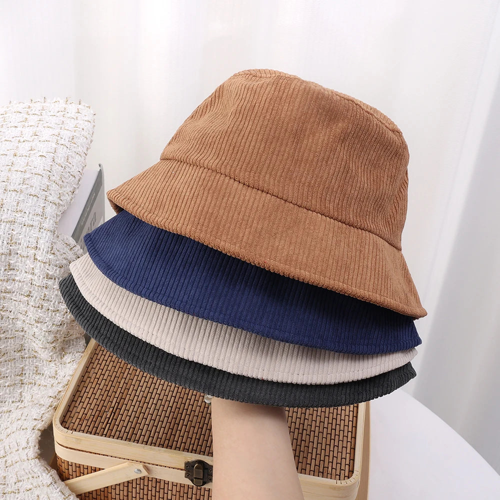 Corduroy Bucket Hat