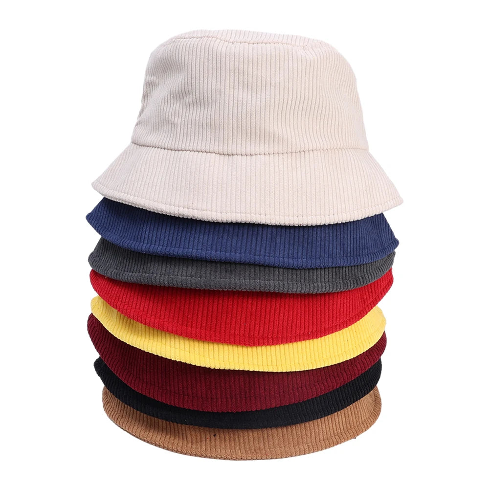 Corduroy Bucket Hat