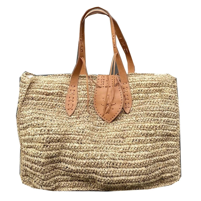 Raffia Large Straw Bag 